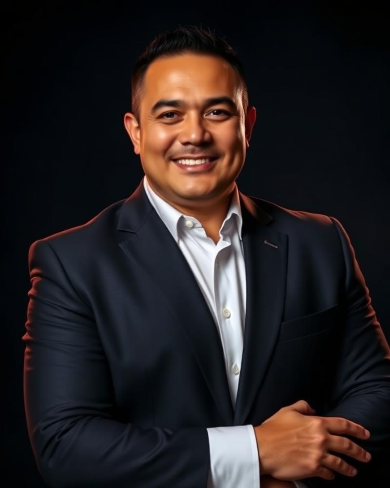 Portrait of Manu Tapueluelu